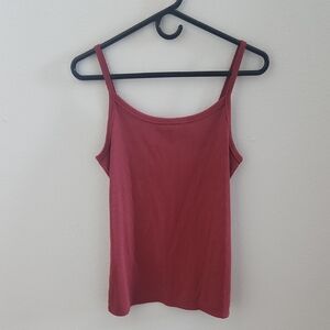 No Boundaries Women's Red Camisole Top